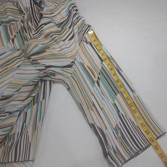 CATO  Multicolor Plus Size Blouse Size 22/24 W - Picture 7 of 9